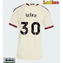 Manchester United Benjamin Sesko #30 Replica Third Shirt Ladies 2026-27 Short Sleeve